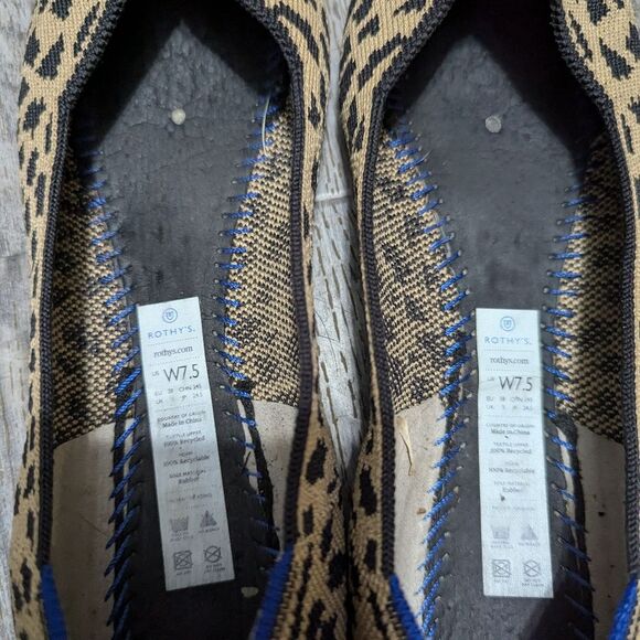 Rothy's The Point leopard flat - Picture 5 of 5